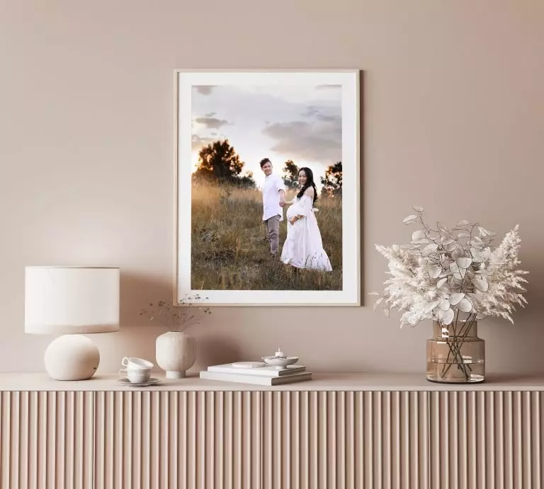 maternity single frame room view